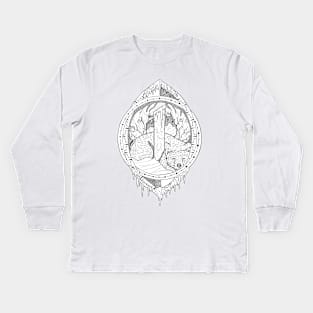 ISA Norse Rune Kids Long Sleeve T-Shirt